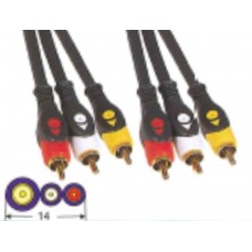 DIG-CAV1000  AV Leads 1.5m