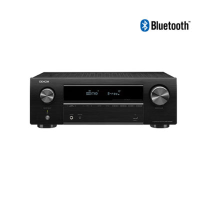 DENON AV RECEIVER AVR-X 550BT BLACK