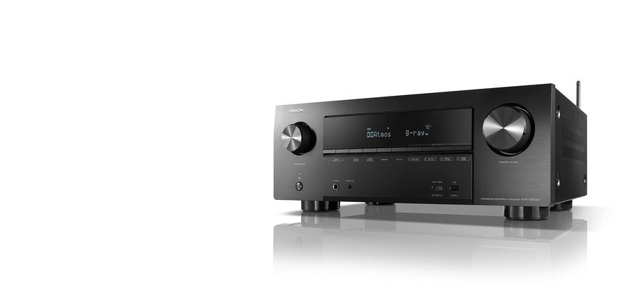 DENON AV RECEIVER AVR-X 2600H BLACK