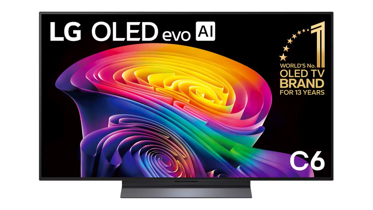 LG 48" C6 Smart 4K OLED evo AI TV (2026) with webOS