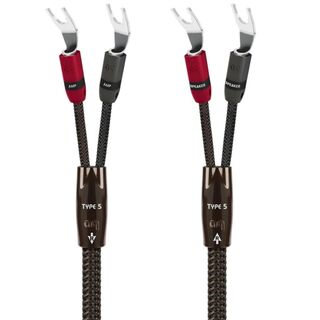 AUDIOQUEST TYPE 5 3M pair speaker cable. Banana -